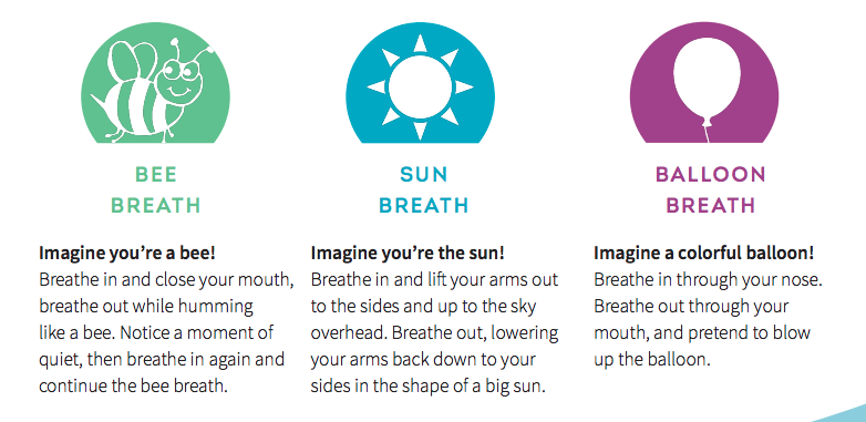 Three Breathing Techniques for Children