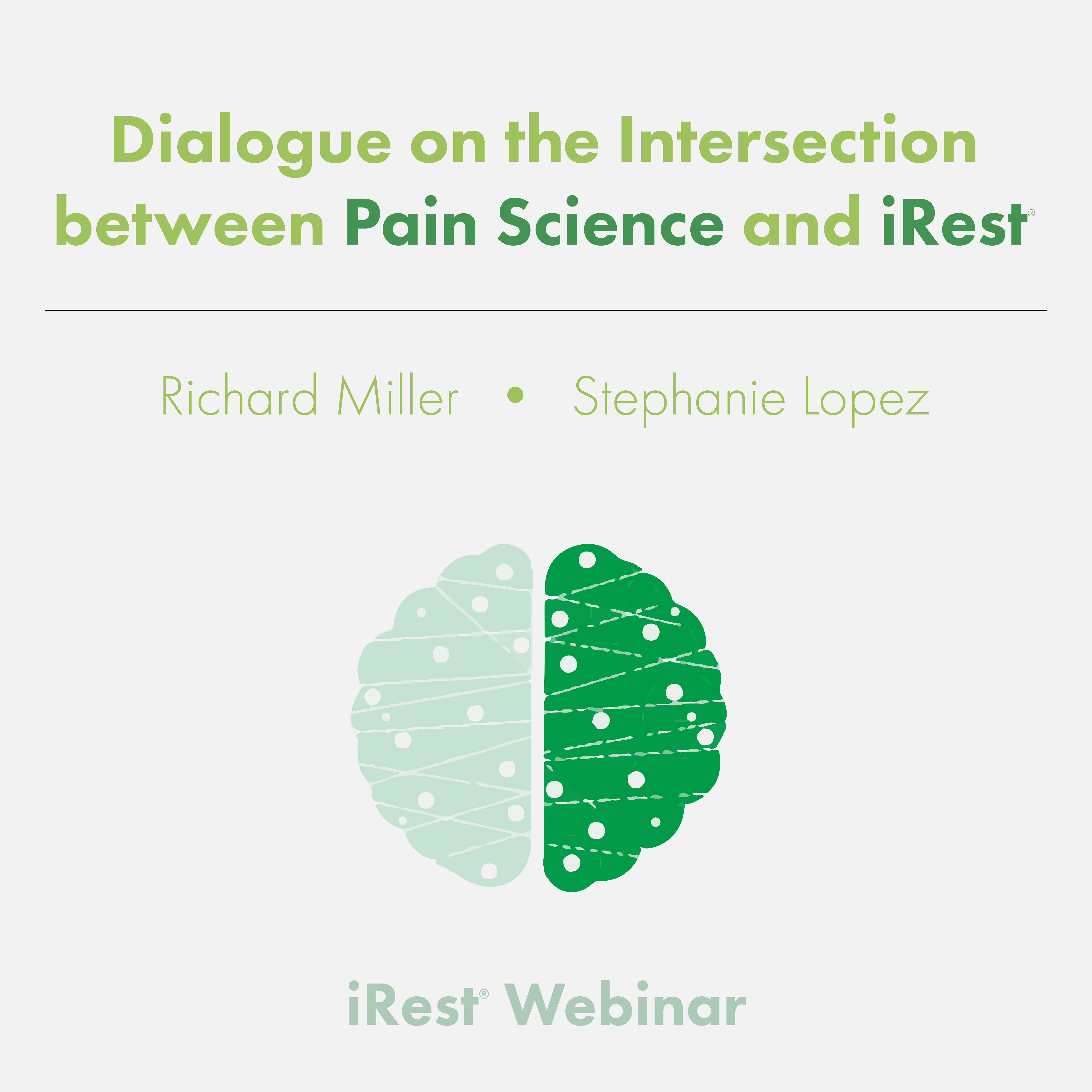 Dialogue on the Intersection Between Pain Science and iRest Thumbnail