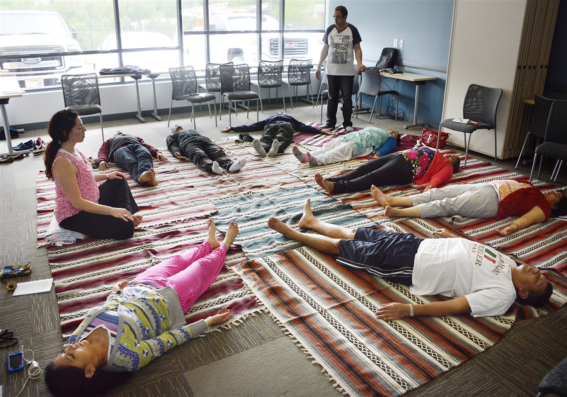 iRest Yoga Nidra Meditation helps refugees