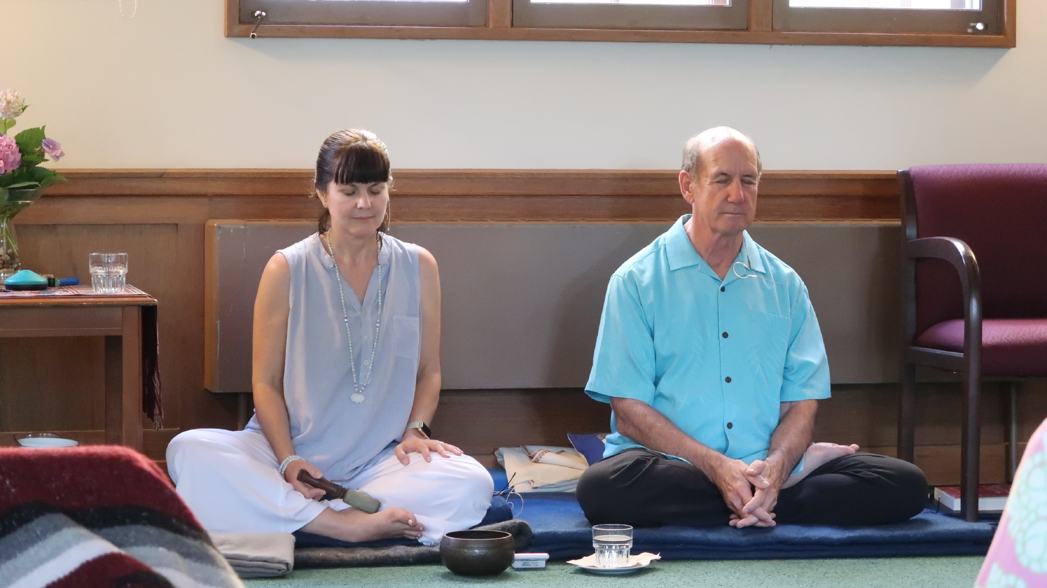 Richard Miller and Stephanie Lopez lead iRest meditation retreat